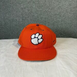 Nike Clemson Tigers Orange Hat Cap NCAA Baseball‎ Fitted Size 8